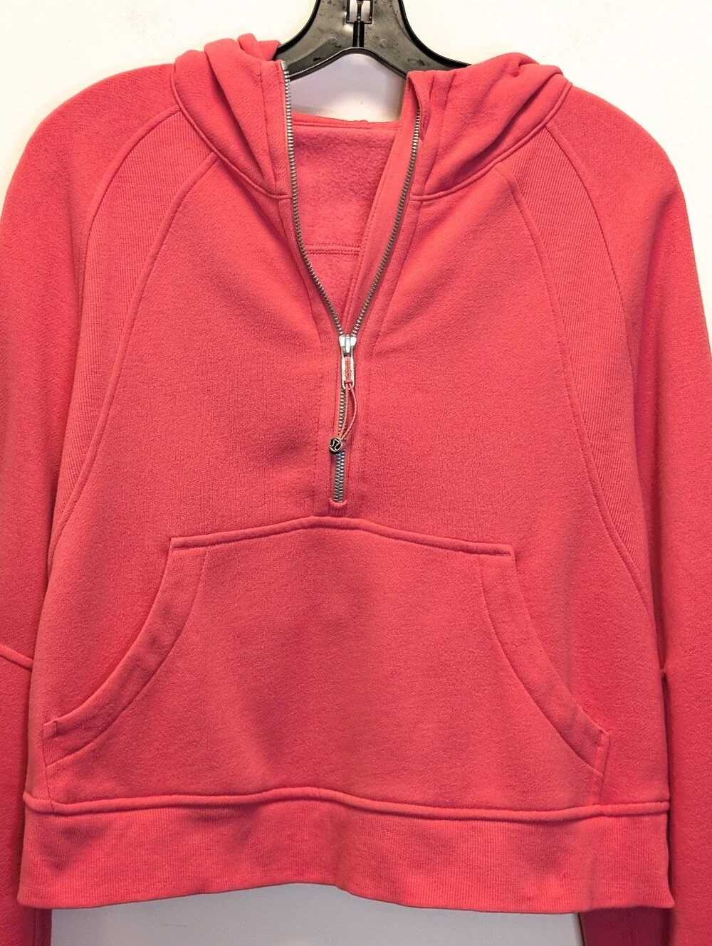 Lululemon Scuba Oversized Half-Zip Hoodie Lip Gloss Size M/L